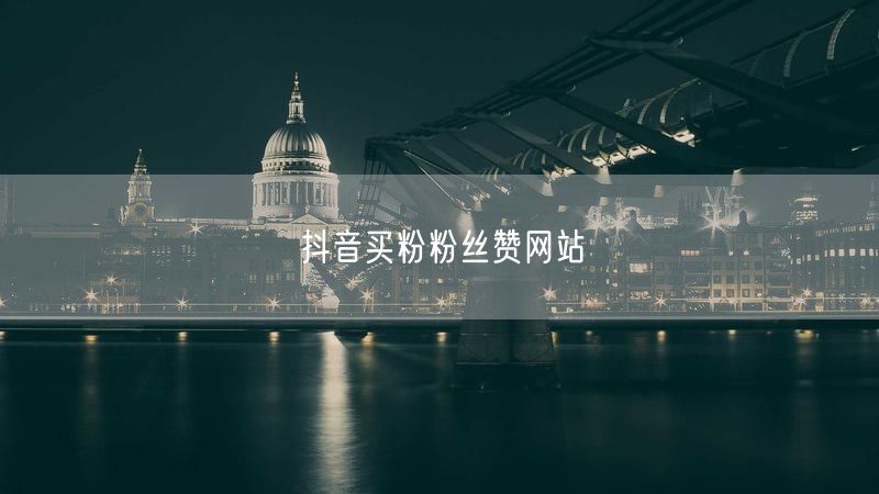 抖音买粉粉丝赞网站