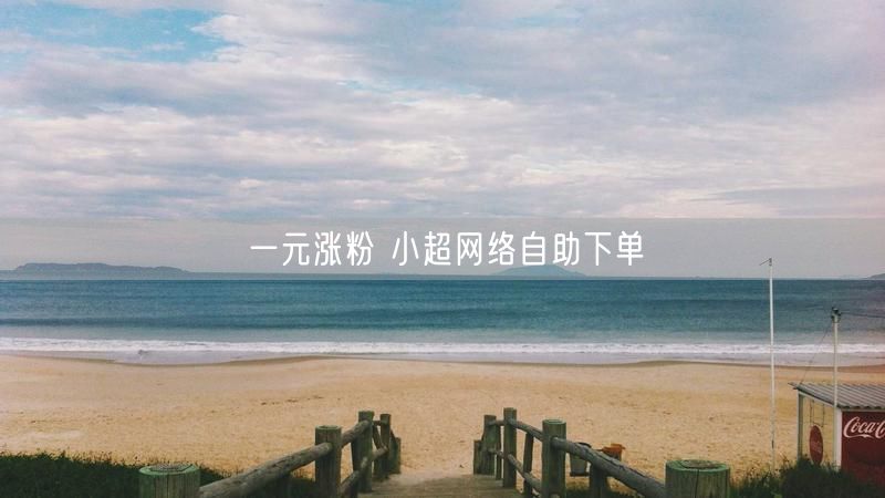 一元涨粉 小超网络自助下单