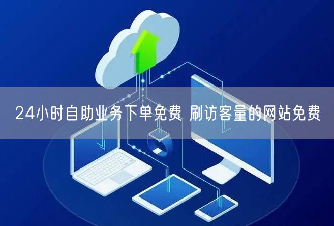 24小时自助业务下单免费 刷访客量的网站免费