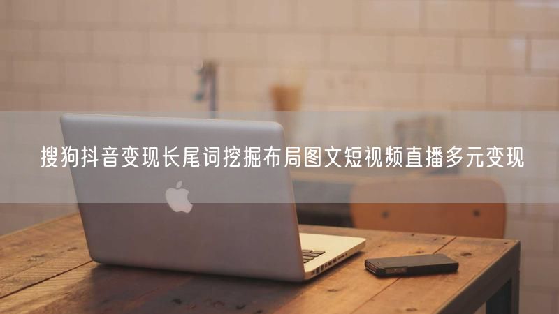 搜狗抖音变现长尾词挖掘布局图文短视频直播多元变现
