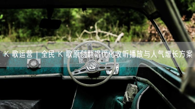 K 歌运营|全民 K 歌原创翻唱优化收听播放与人气增长方案