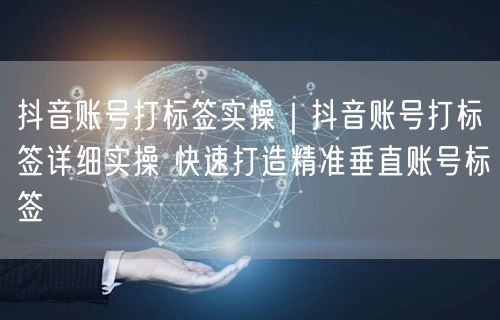 抖音标签实操指南：快速打造精准垂直账号的秘诀