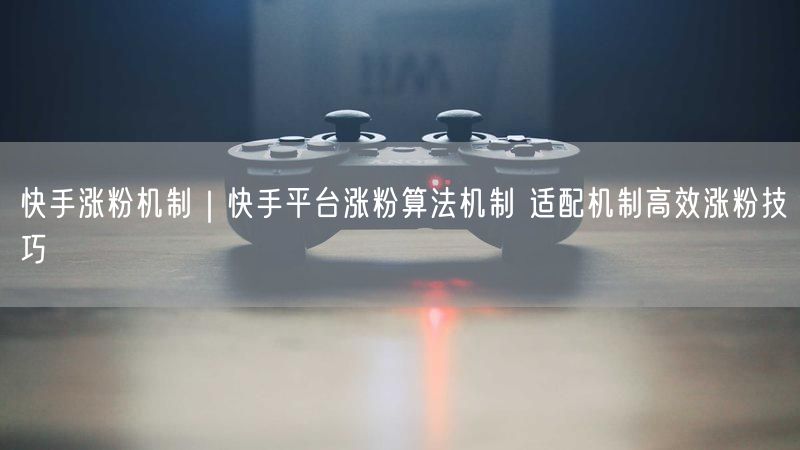 快手涨粉机制｜快手平台涨粉算法机制 适配机制高效涨粉技巧