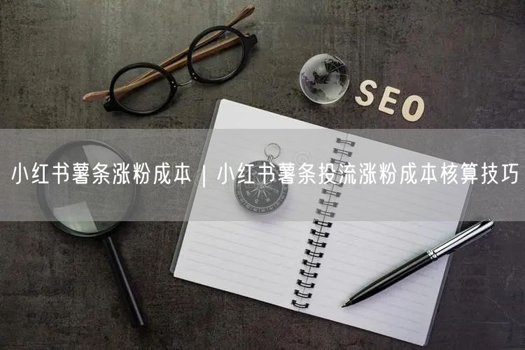 小红书薯条涨粉成本｜小红书薯条投流涨粉成本核算技巧