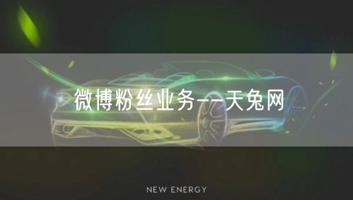 微博粉丝业务--天兔网