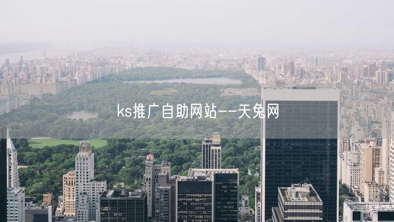 ks推广自助网站--天兔网